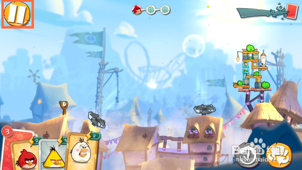 愤怒的小鸟2怎么关闭背景声音?