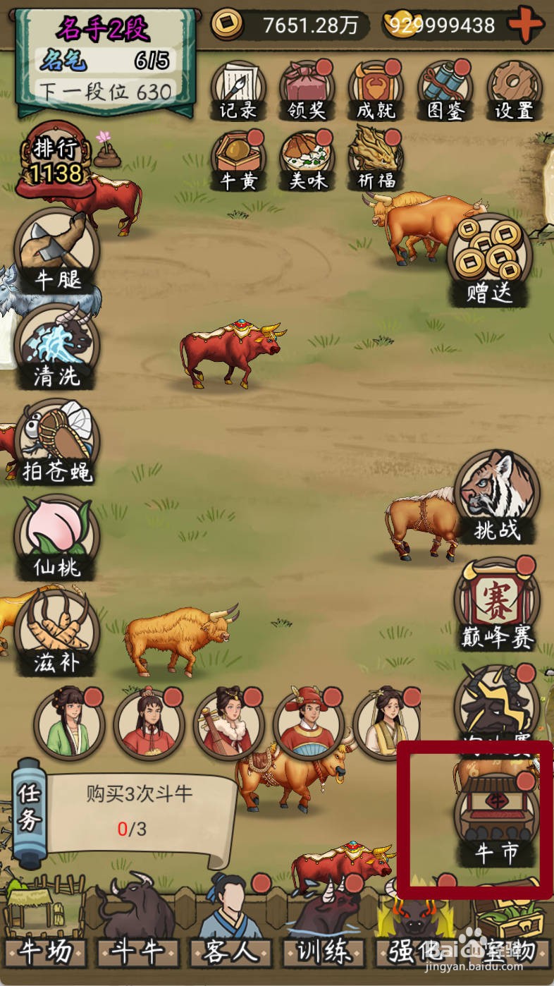 叫我养牛王如何购买爱吃嫩草的长毛牛