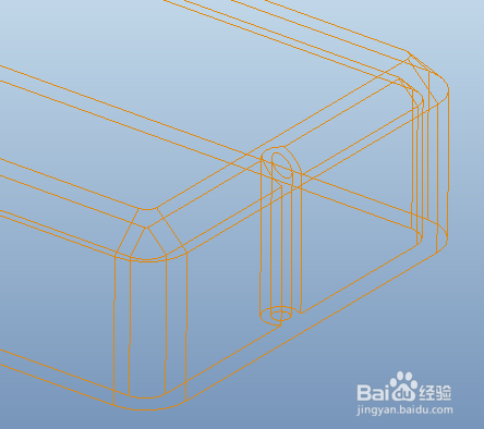 proe拉伸至下一曲面