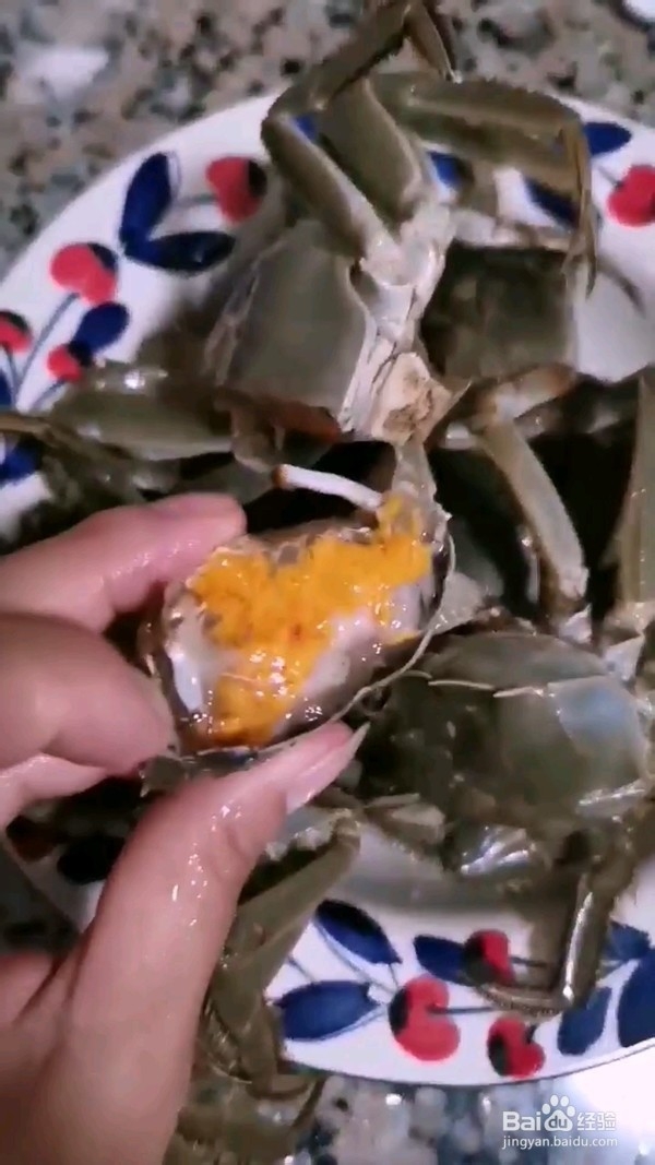 清炒河蟹的做法