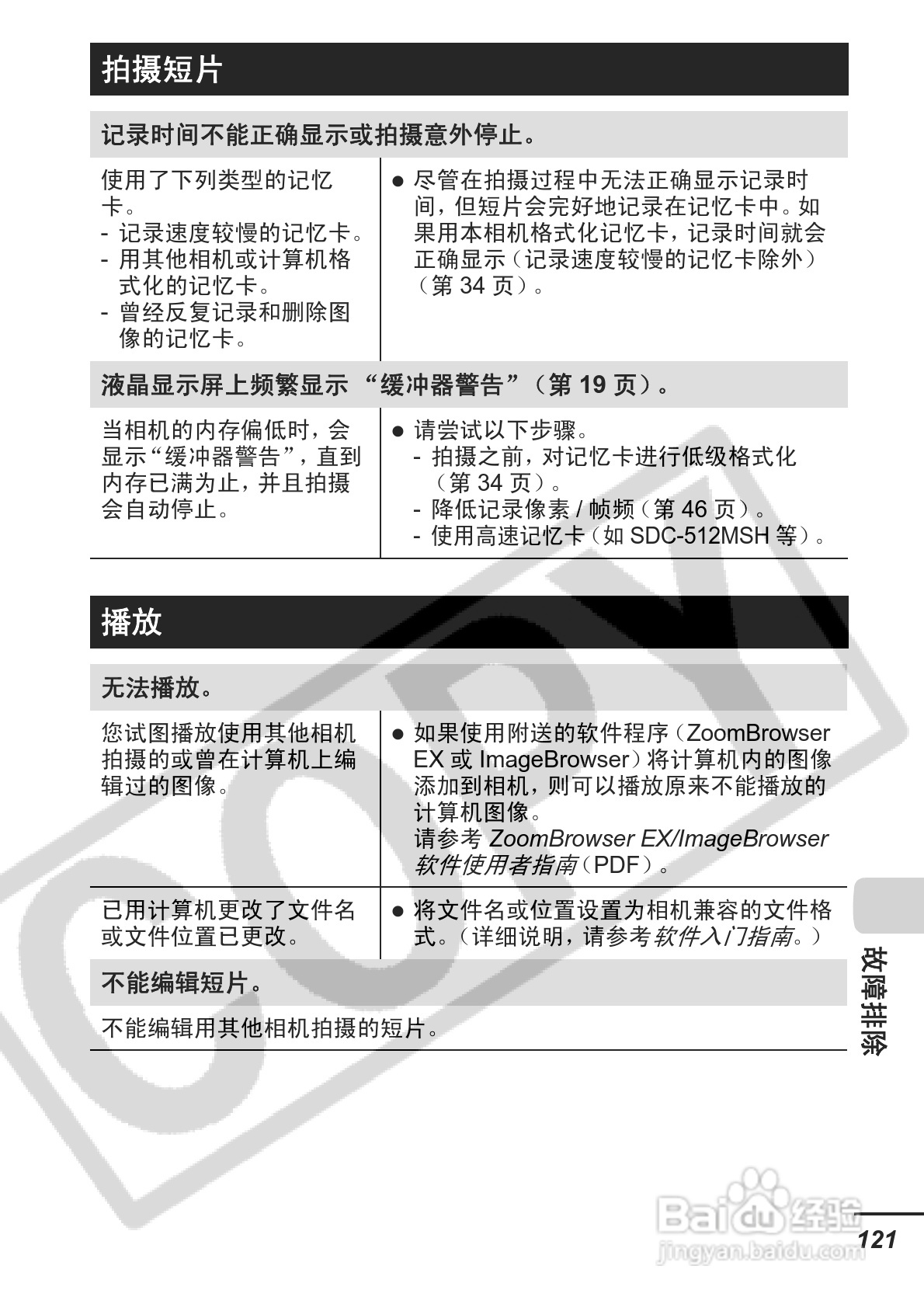 佳能PowerShot S3 IS数码相机使用说明书:[13]