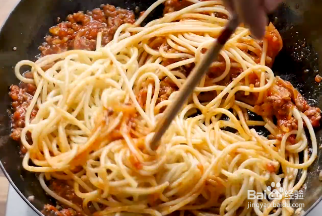 教你做番茄肉酱意面,宝宝爱吃到停不下来