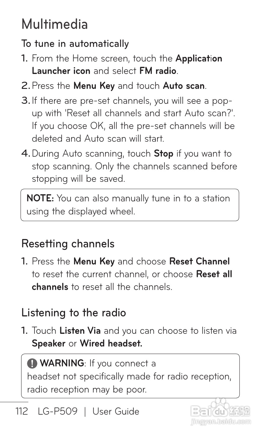 LG P509移动电话使用说明书:[12]
