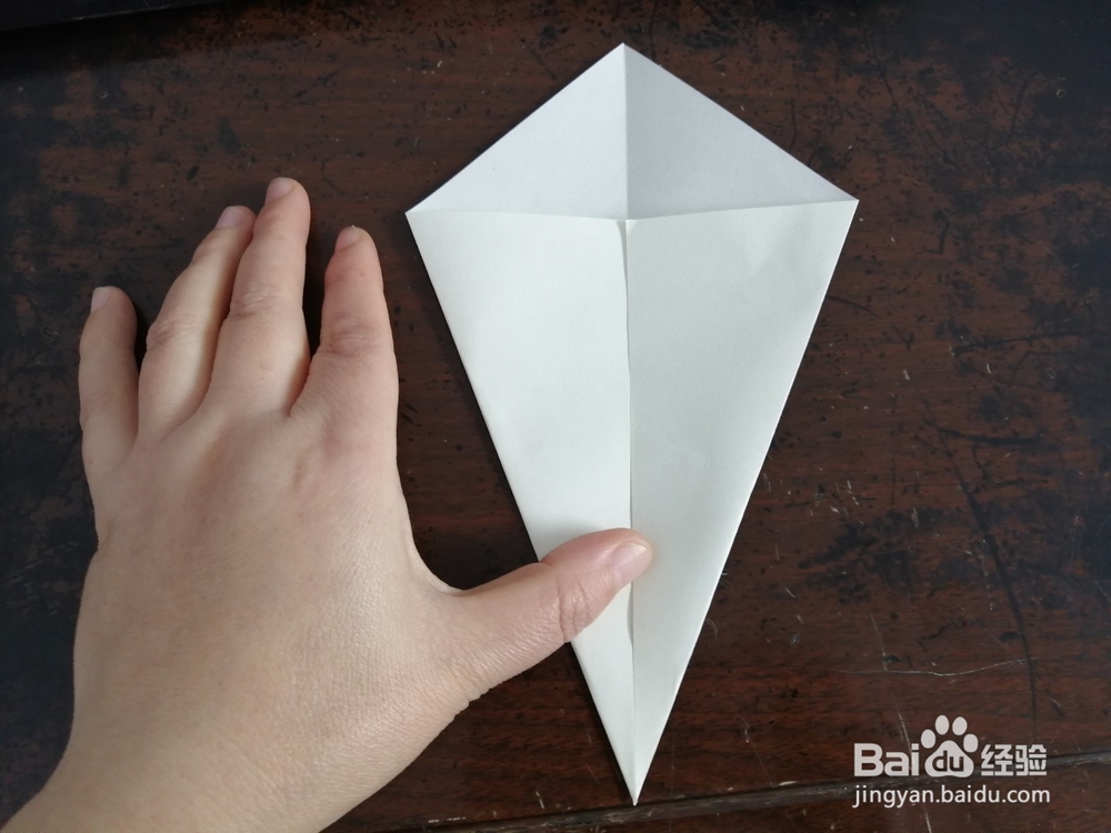 如何用纸折圣代冰淇淋