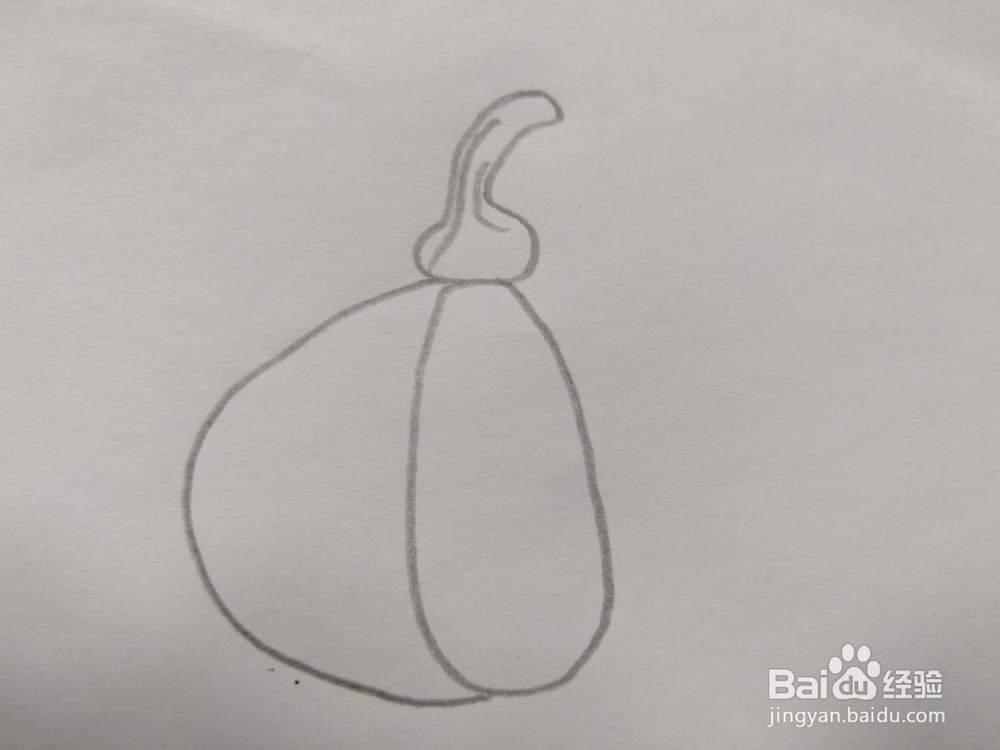 简笔画南瓜画法十三