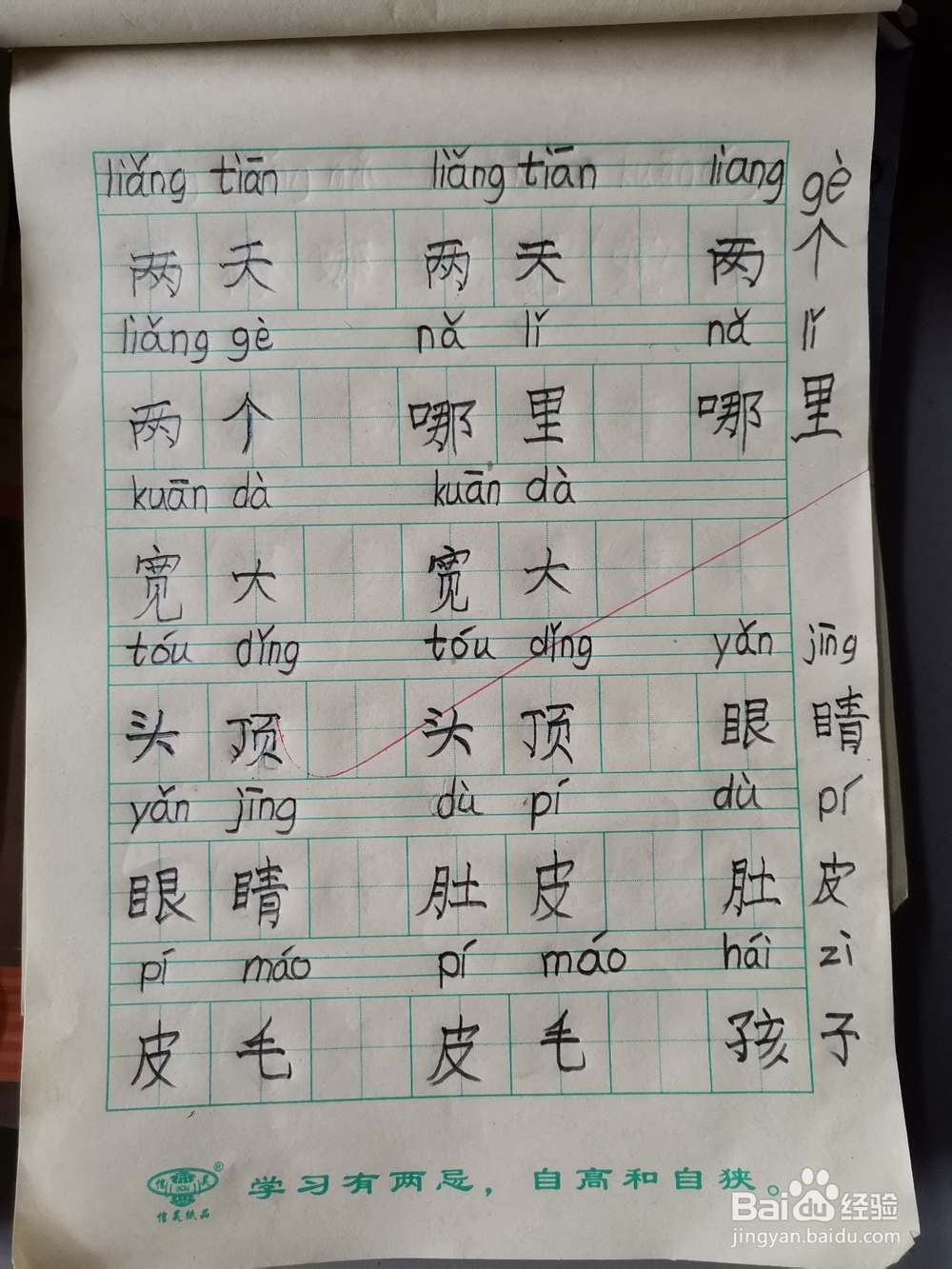 怎么样让孩子写一手规范字