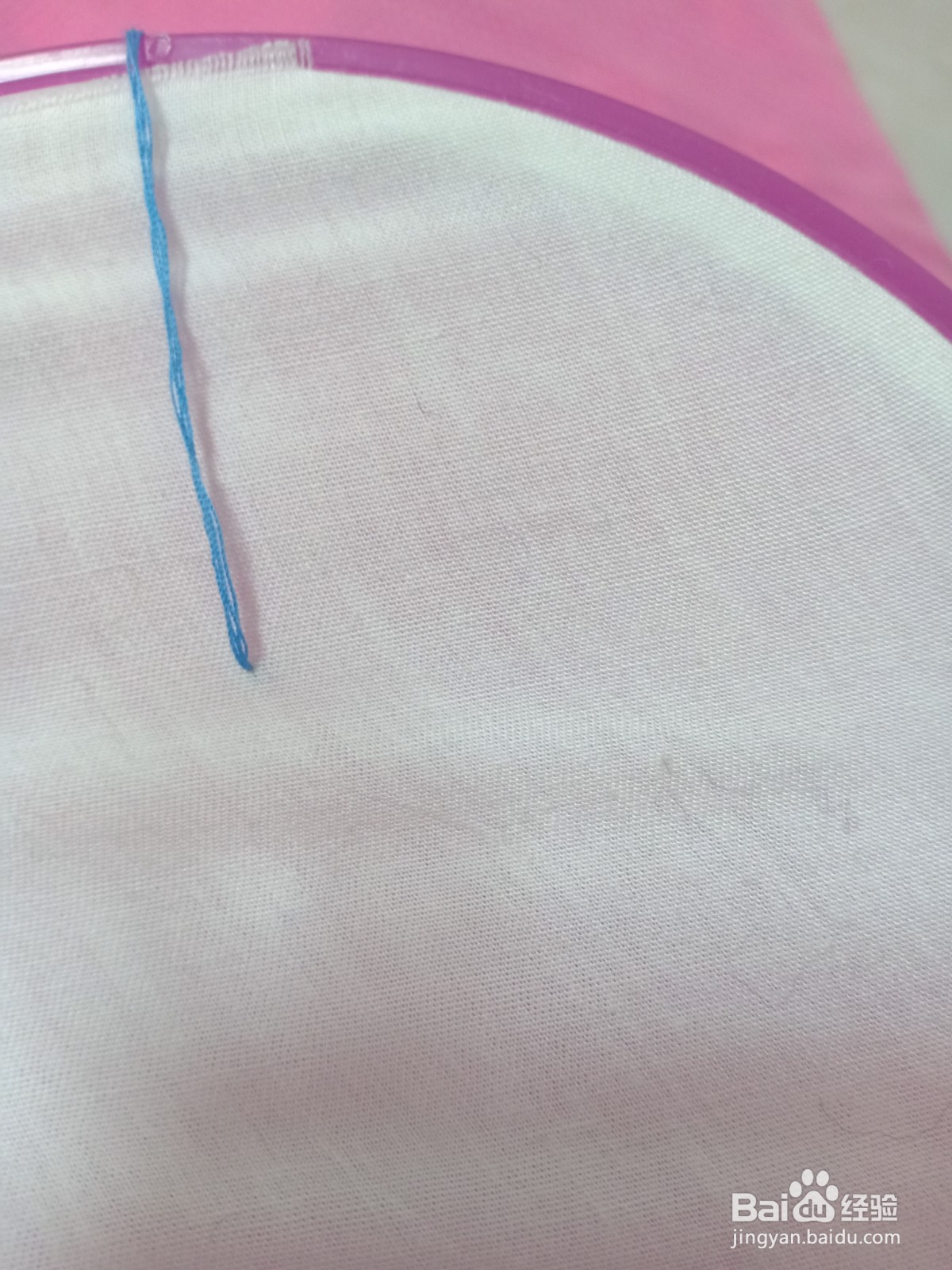 钉线绣绣法教程