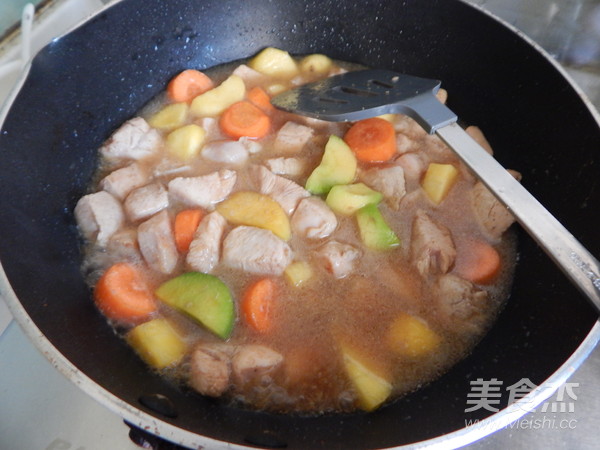 昆布胡萝卜烧鸡丁