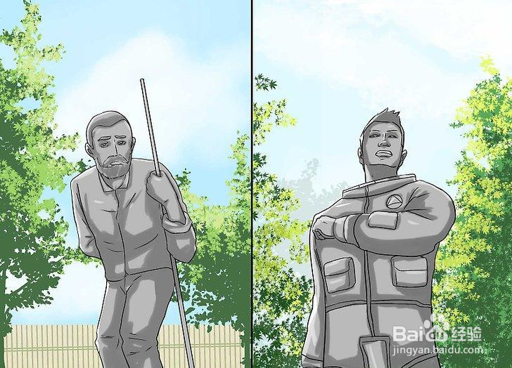 如何扮演一个真人雕塑