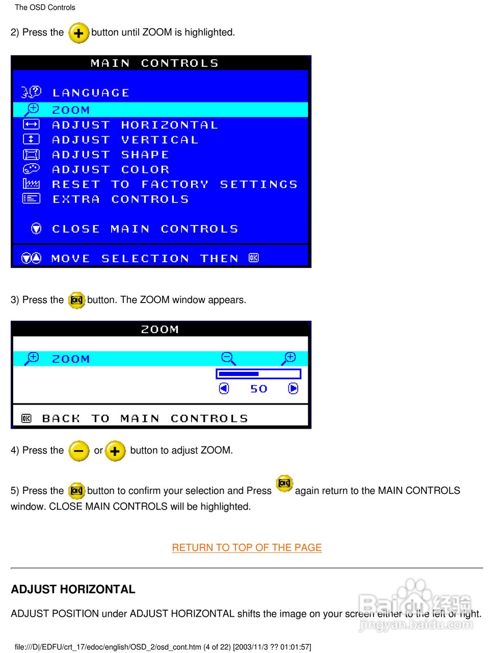 飞利浦107B40彩显使用说明书:[8]