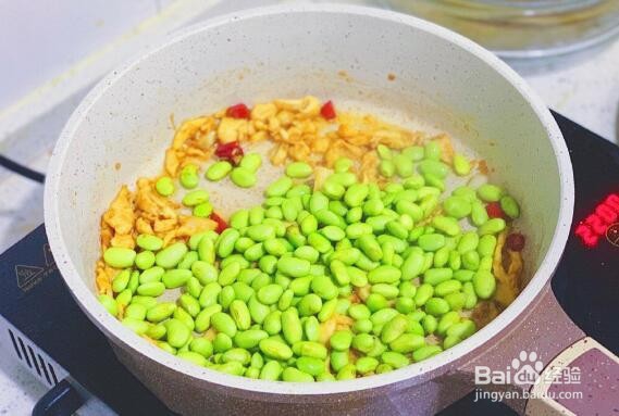 青豆炒肉的做法