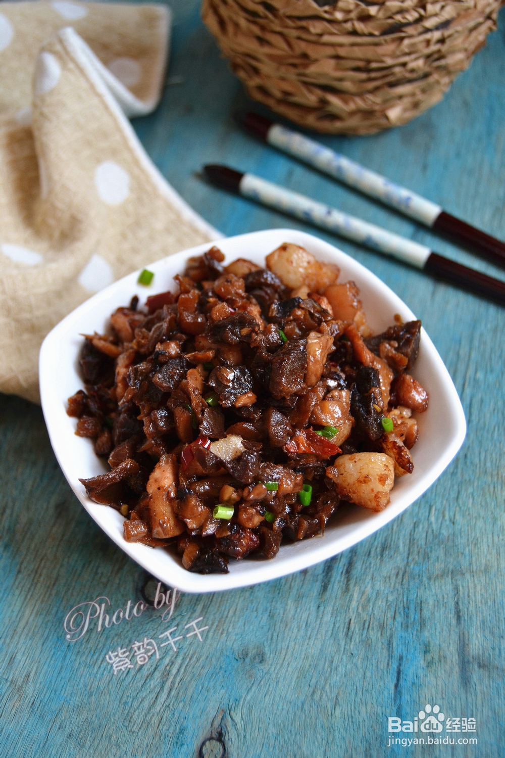 五花肉炒苗家私房菜