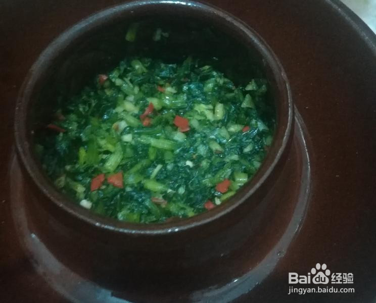 腌雪里蕻的做法