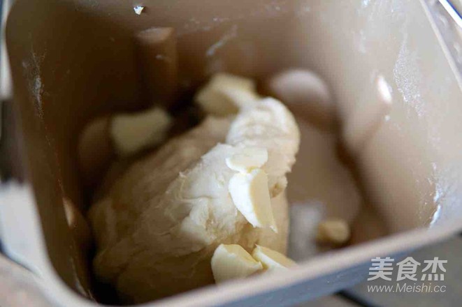 蜜豆吐司的做法