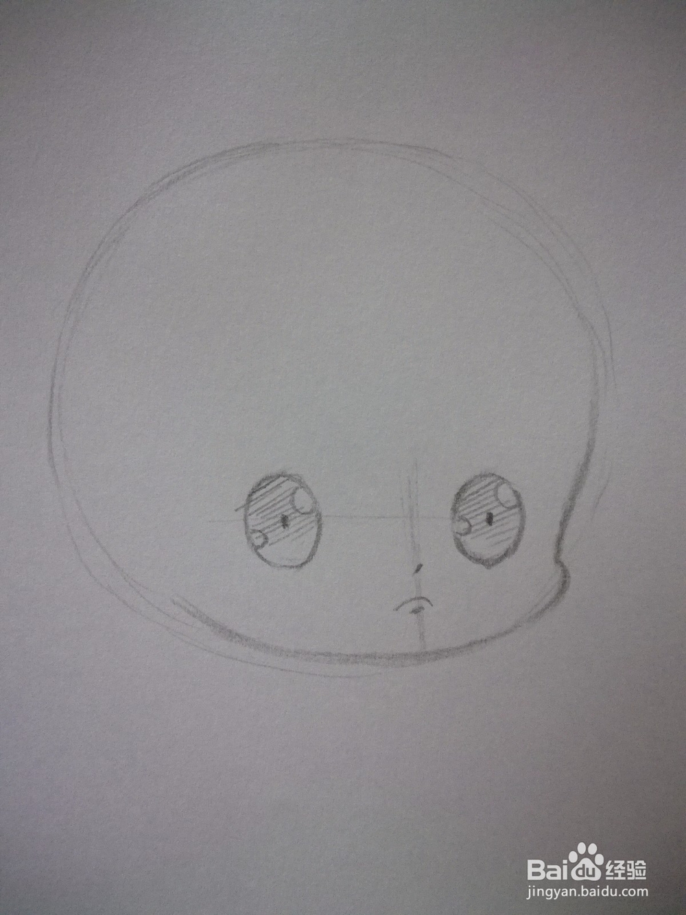 Q版动漫人物头部和五官的画法教程