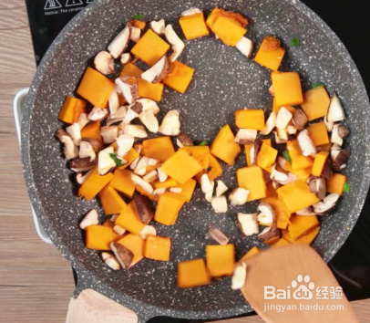 南瓜拌饭的简单做法