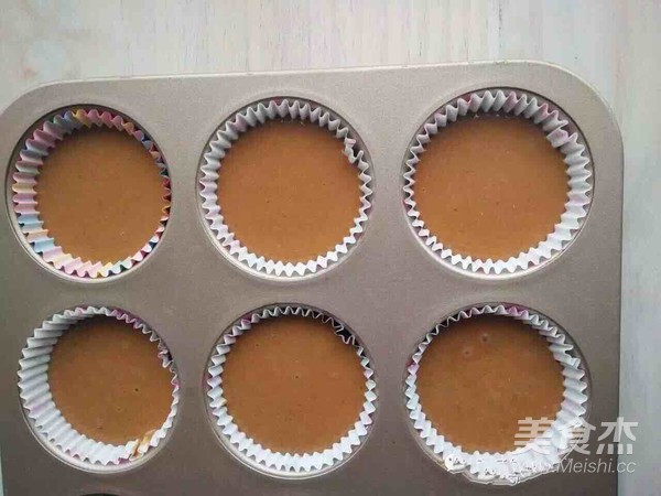 红糖全麦纸杯蛋糕