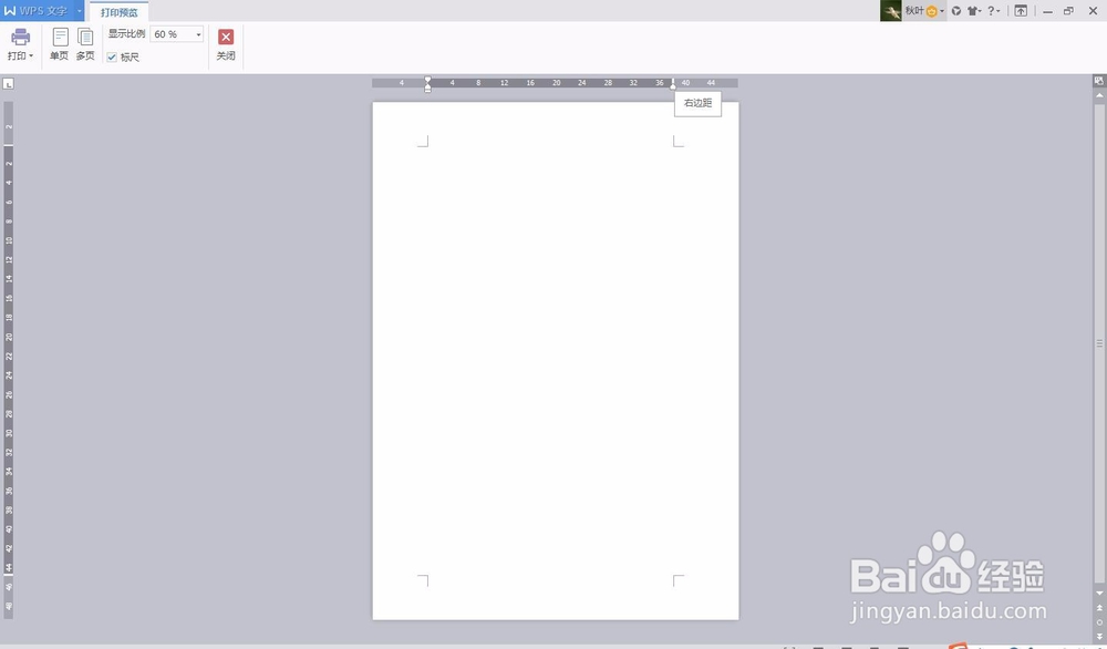 怎么在WPS中快速更改页边距?