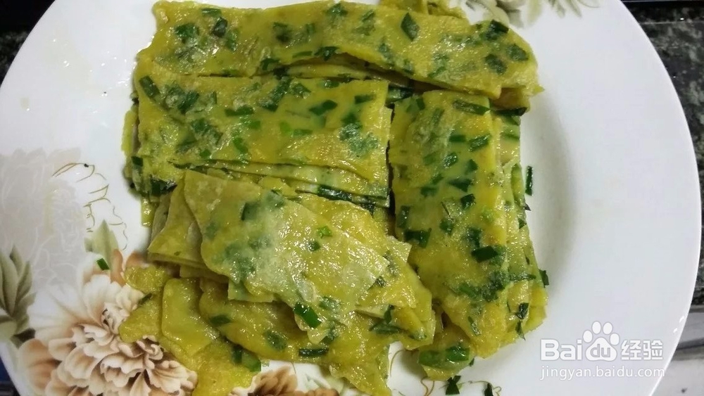 简单易学的韭菜煎饼