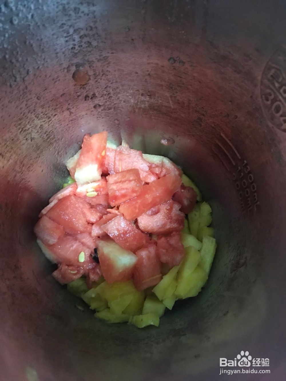 西瓜菠萝汁怎么榨好喝