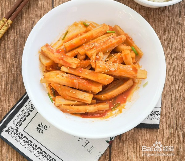 教你做茄汁莲藕条