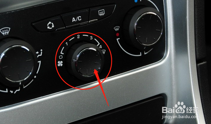 怎么调节标致307车辆空调功能