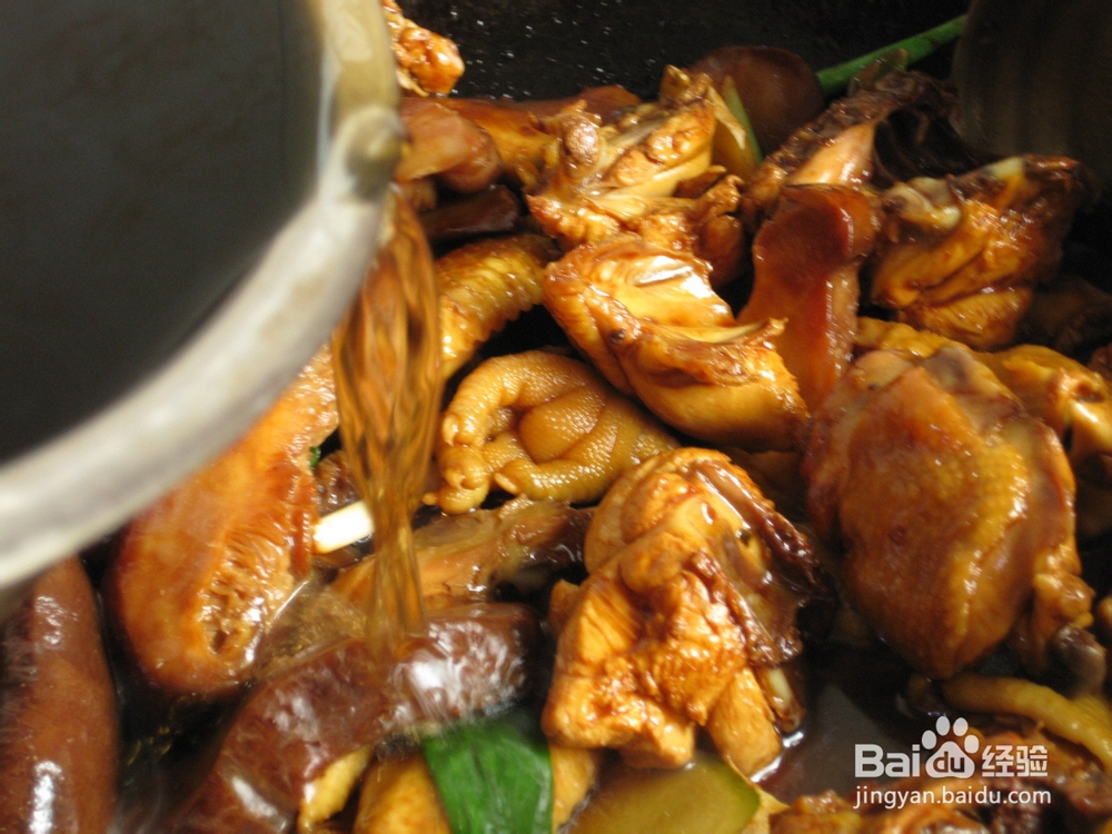 如何制作花菇炖鸡