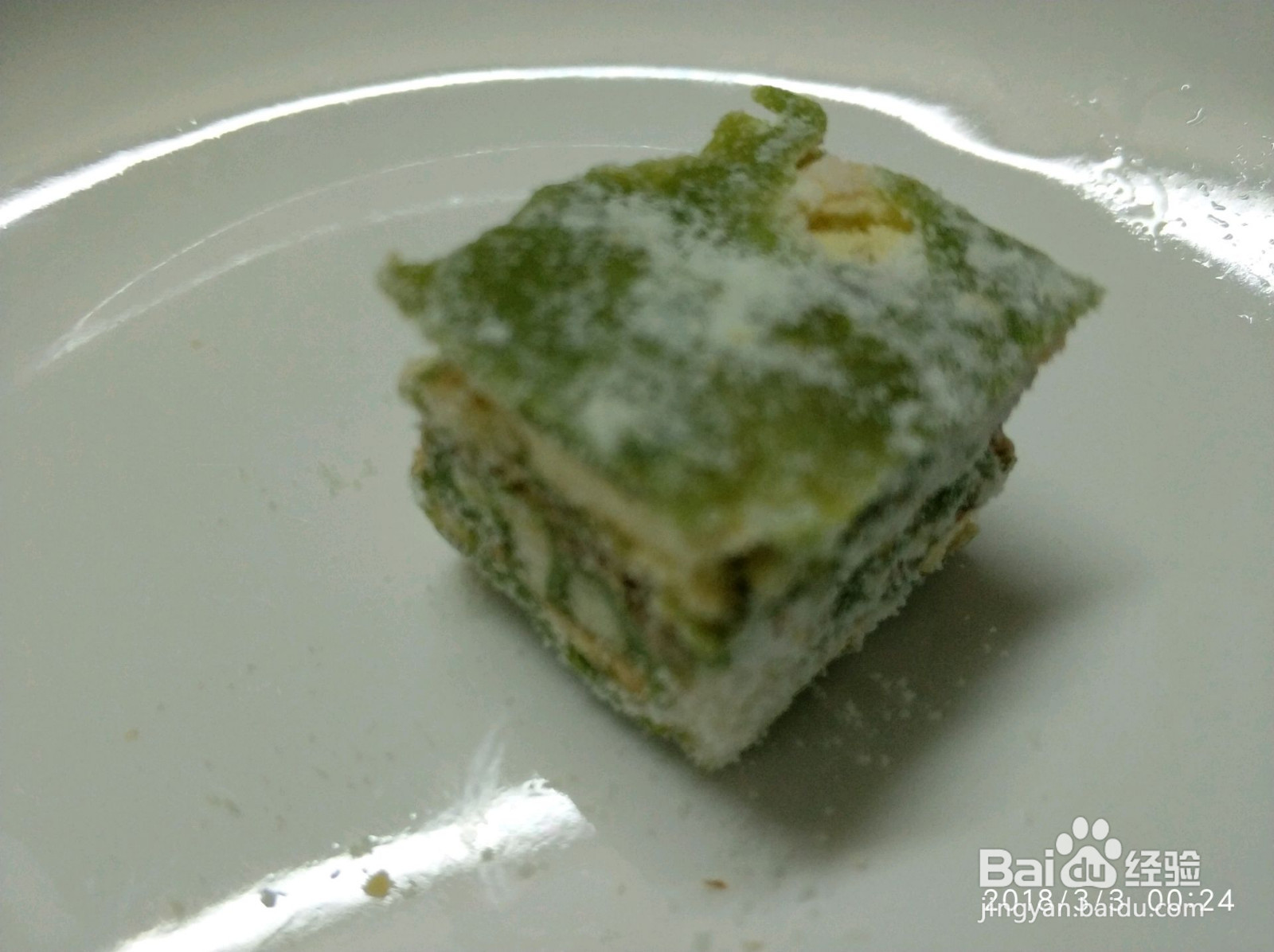 抹茶雪花酥的做法