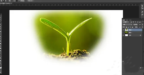 photoshop7.0羽化效果使用方法