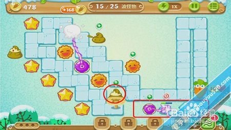 保卫萝卜2：极地冒险 第07关图文攻略