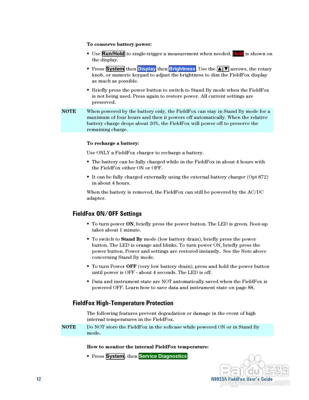 N9923A型Fieldfox手持式RF向量网路分析仪操作手册:[2]
