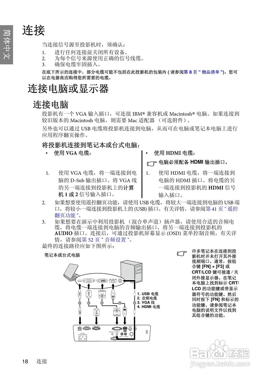 明基BenQ MP670型投影机说明书:[2]