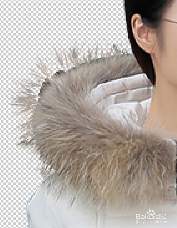 如何用ps做抠图：[3]如何用滤镜抽出发丝美女