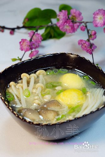 高蛋白、低脂肪的营养菜----【双菇烩蛋黄】