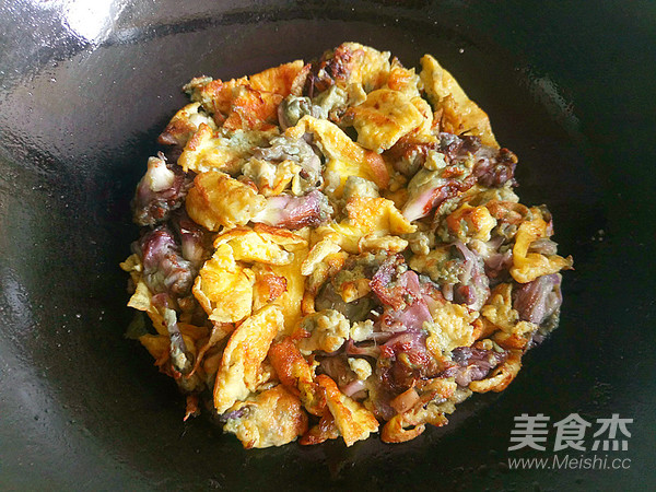 木槿花炒鸡蛋