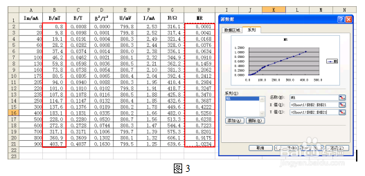 用Excel软件处理物理实验数据