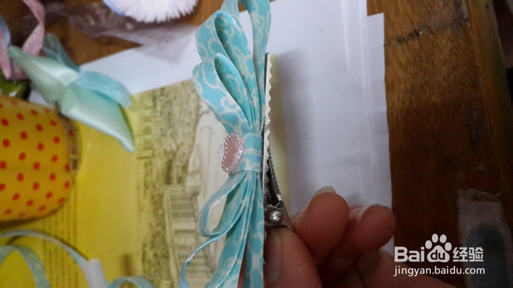 手把手教你手工：[3]三层蝴蝶结卡子