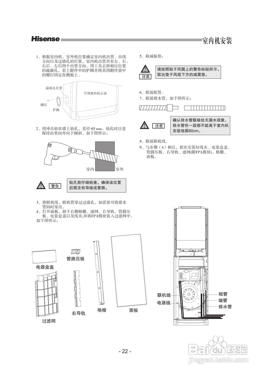 海信KFR-72LW/08FZBpH-3空调使用说明书:[3]