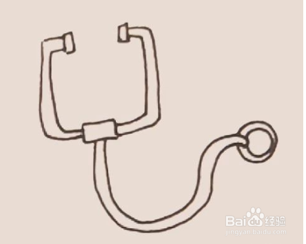 听诊器简笔画