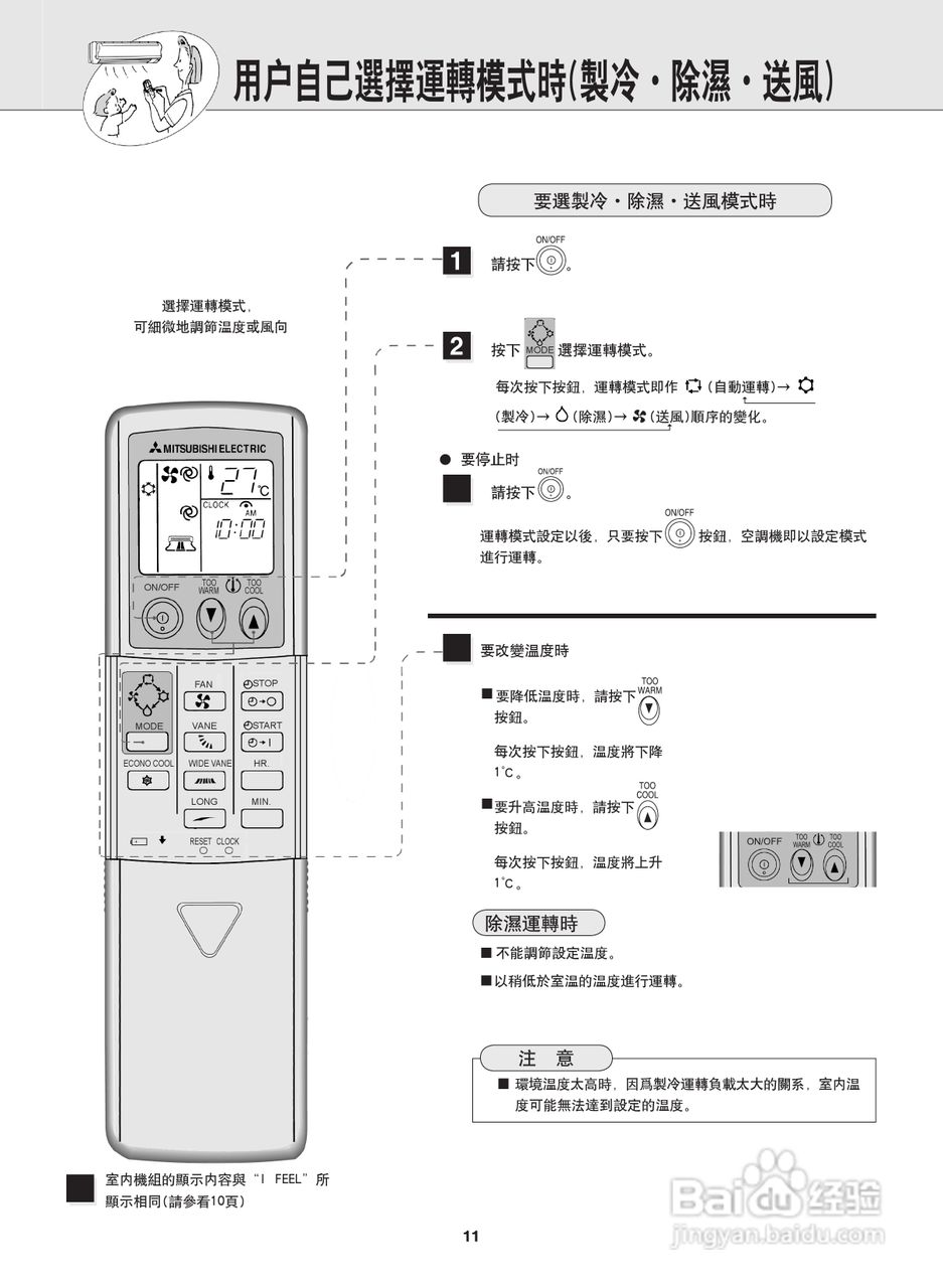 Mitsubishi三菱MSD-LD23VD-H1空调说明书:[2]