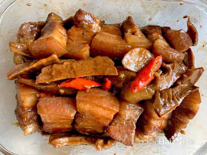 怎么做超级好吃的笋干焖五花肉