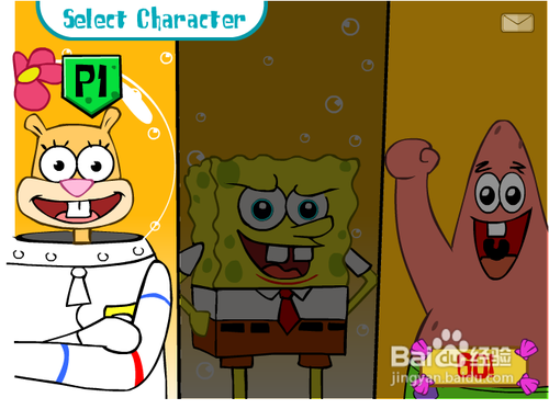 海绵宝宝潜水小游戏在线玩