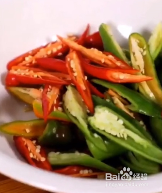 辣椒炒肉(家常菜）