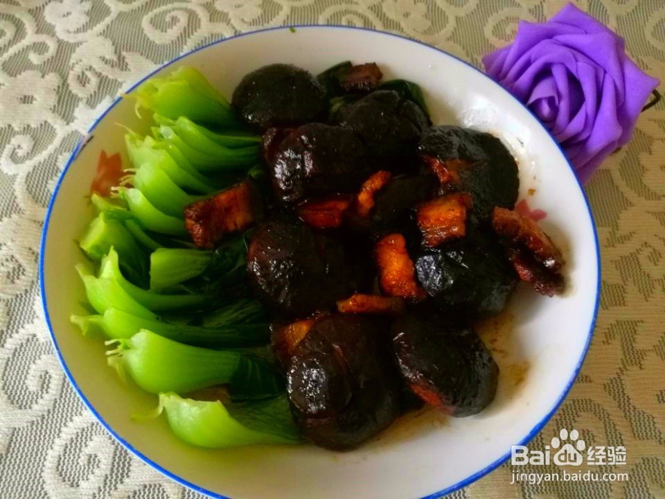 #美食# 香菇青菜