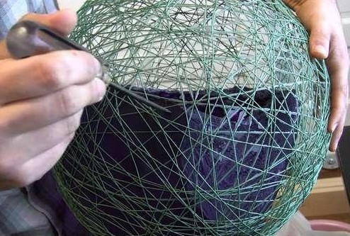 教你做艺术球灯