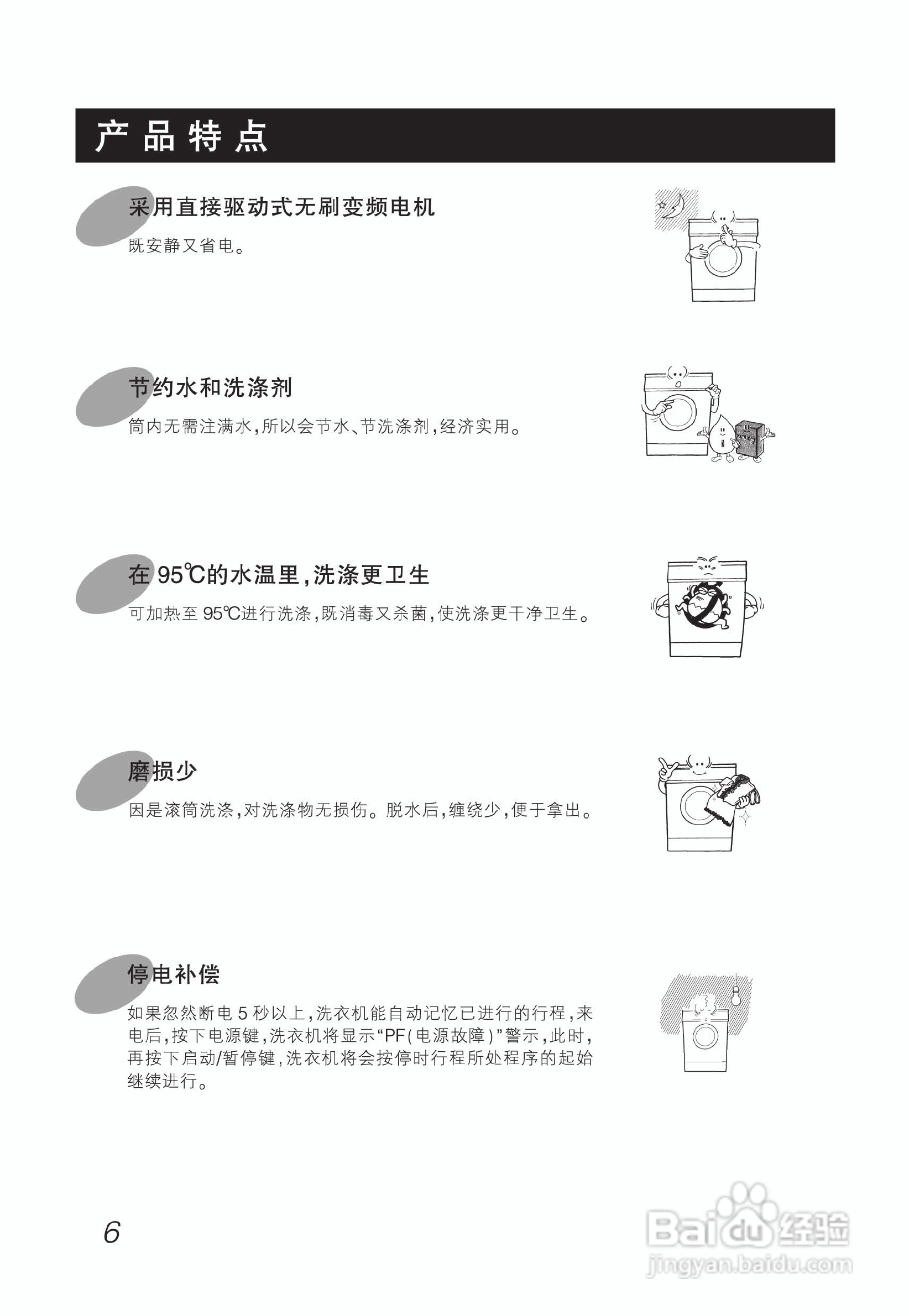 LG WD-T12235DJ洗衣机使用说明书:[1]
