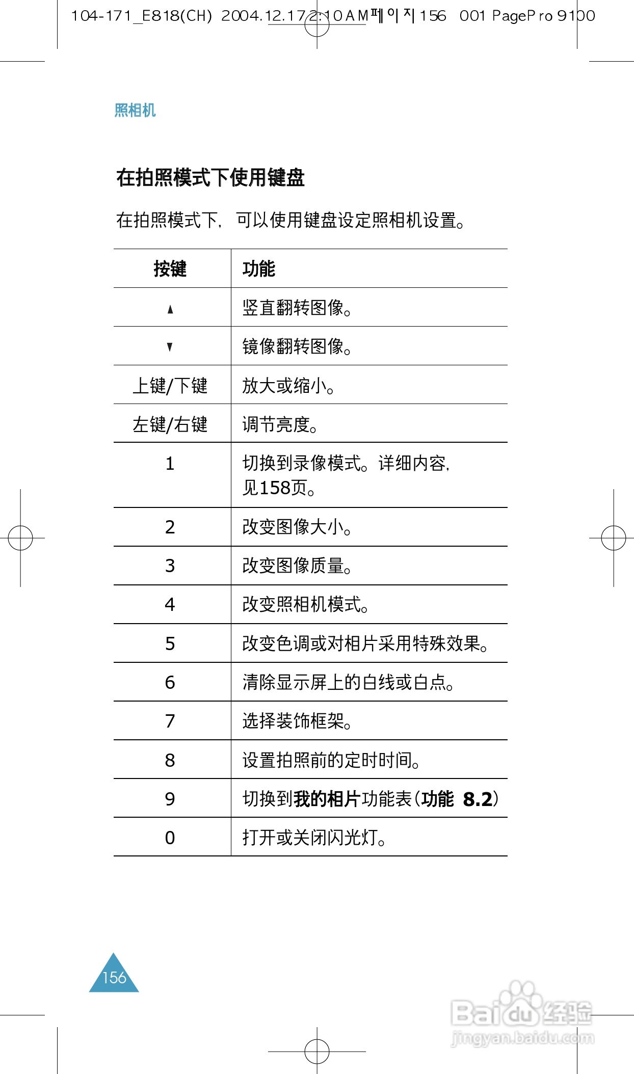三星SGH-E818手机使用说明书:[16]
