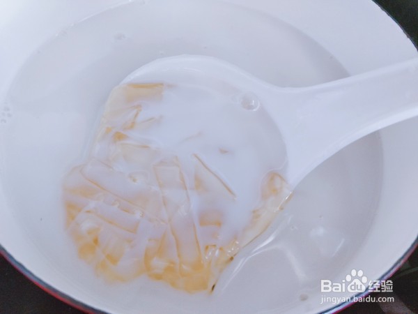 椰汁水晶桂花糕