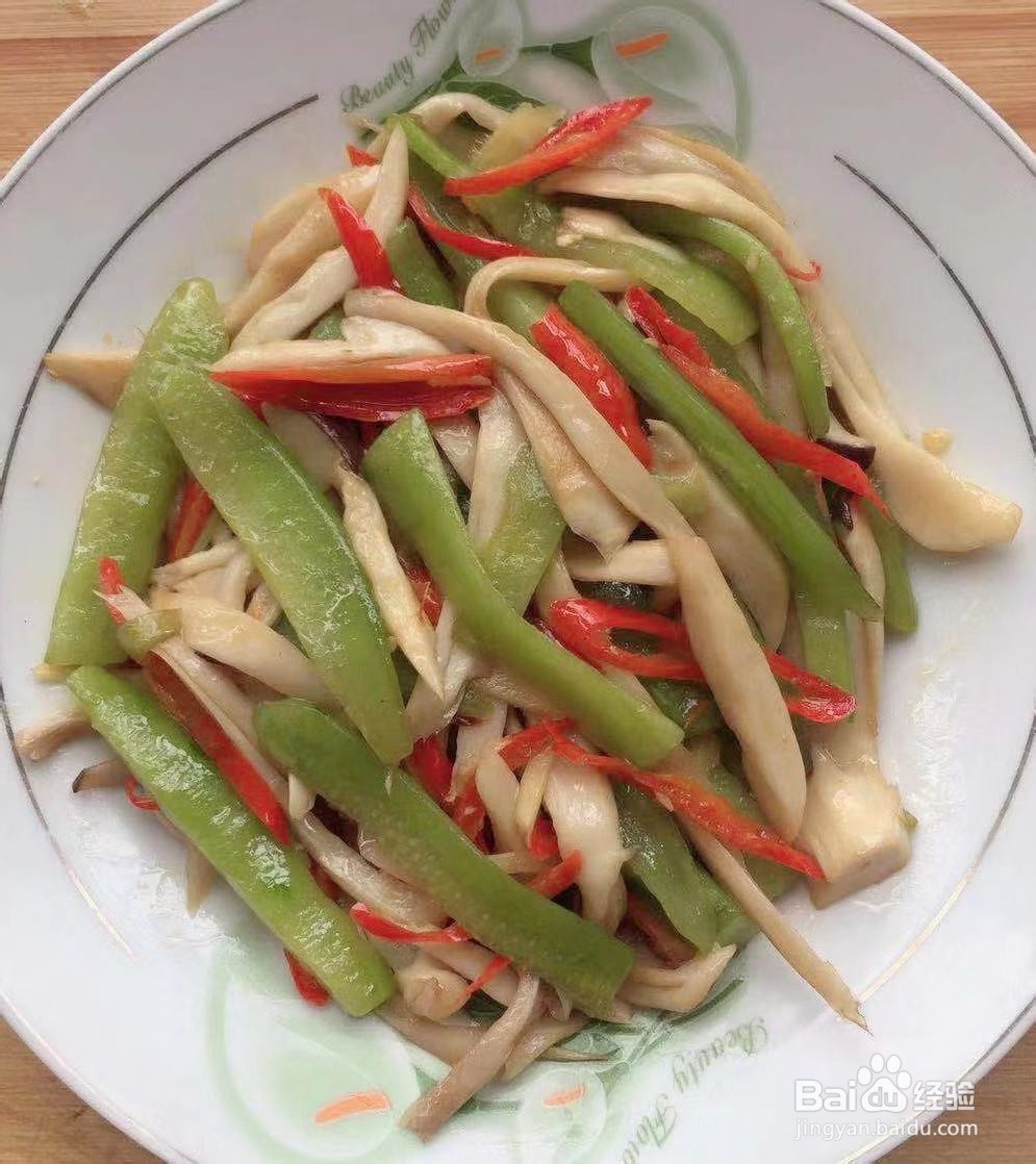 极味家常菜：杏鲍菇炒黄瓜