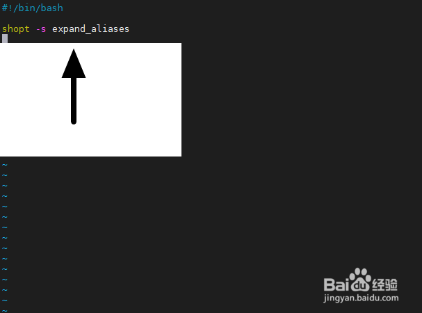 如何在ubuntu的脚本正确使用别名?